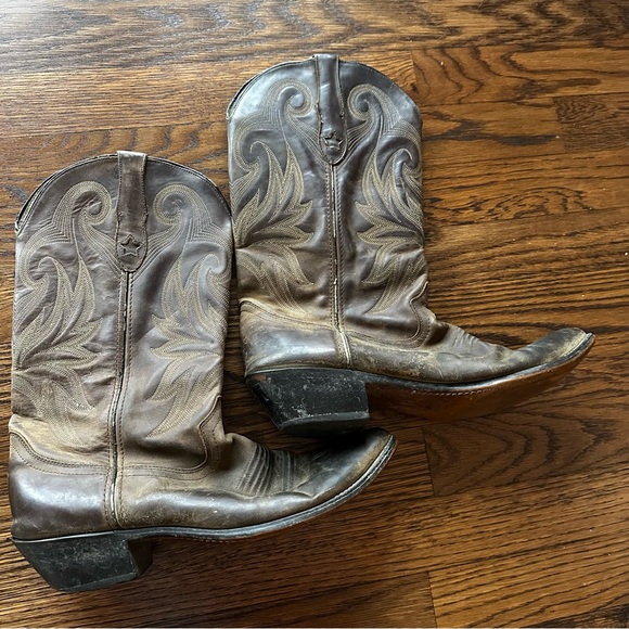 Durango Shoes - Durango western Brown Cowboy Boots
